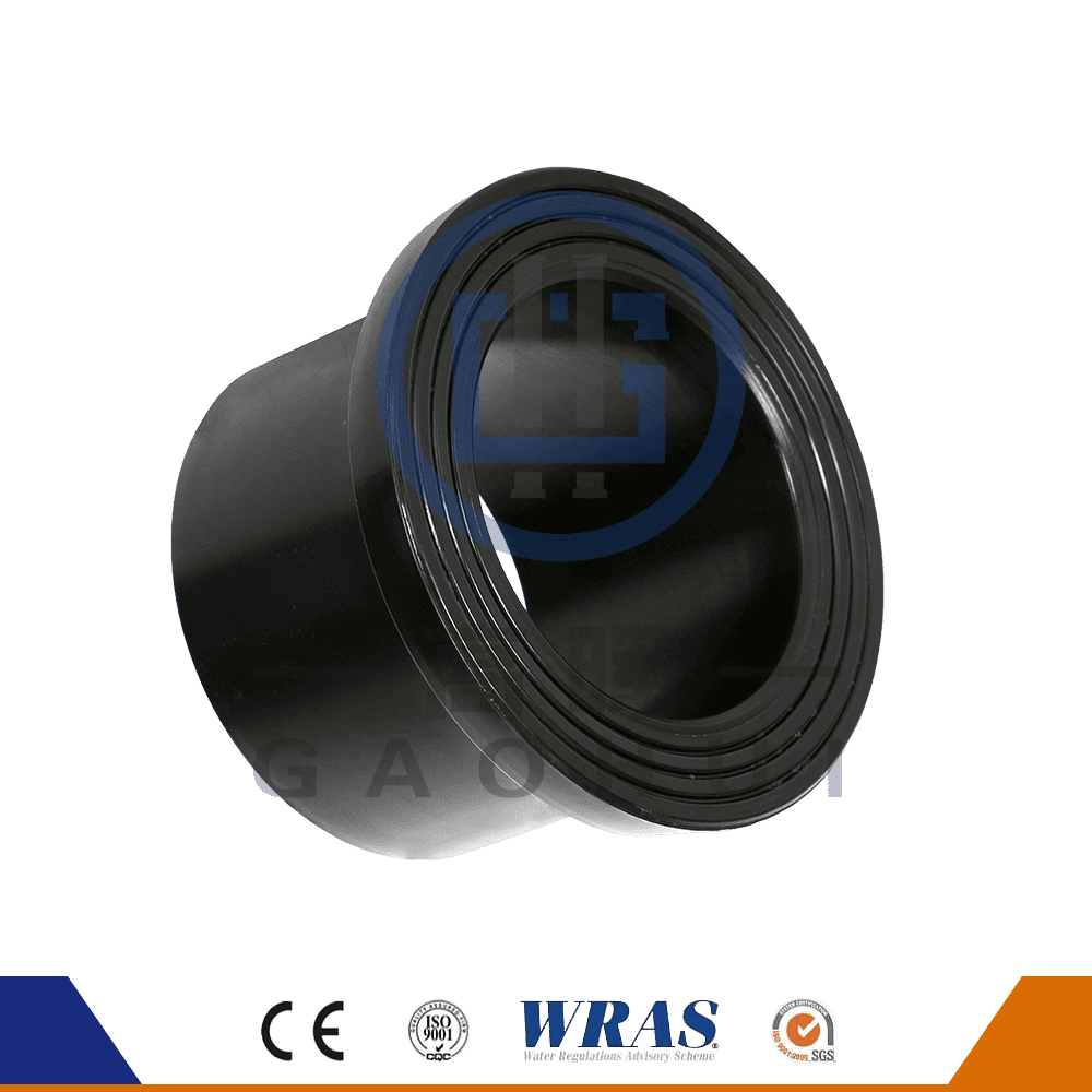 HDPE oblikovana Fusion Fusion prirubnica kraj za cijev za vodu
